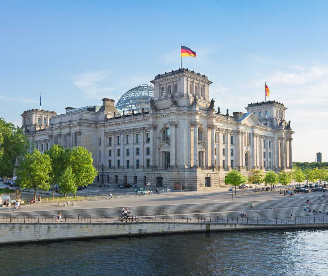 Der Reichstag in Berlin